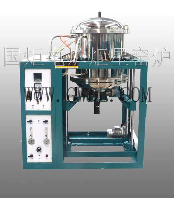 真空氣氛升降爐(帶爐內(nèi)旋轉(zhuǎn)攪拌)